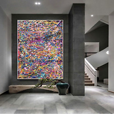 Sale Abstract Tree Of Life HANDMADE 60H X 48W Painting Winford Was 2,495 Now 995 picture