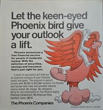 1969 The Phoenix Companies Equity Financial Planning Vintage Print Ad Bird picture