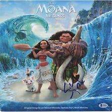Lin-Manuel Miranda Moana Autographed Moana Official Soundtrack Album BAS picture