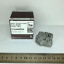 Thulium Metal 154 Gram Tm/TREM 99.99% Purity Element Crystalline on the Picture picture
