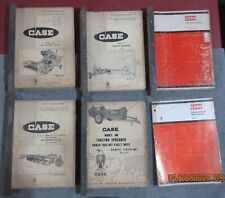 Vintage JI Case Parts Catalog Lot Combine Corn Picker Plow Manure Spreader CASE picture