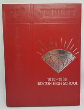 1985 Renton High School RHS ILLAHEE yearbook year book Renton, WA picture