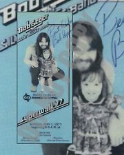 1977 Sidewalk March Dimes Bob Seger Silver Bullet Band Preprint Sign 8x10 Photo picture