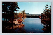 Lake Luzerne NY-New York, Hidden Valley Ranch, Antique, Vintage c1955 Postcard picture