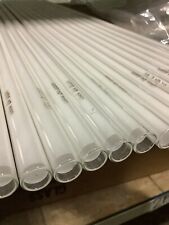 NOS Unbranded 18PC LOT BL6500 HO White 15MM Neon Glass Tubing 4' Length 2H picture
