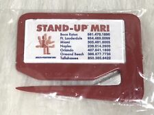 Stand-Up MRI Letter Opener Magnet vintage Medical Supp. Rep PROMO picture