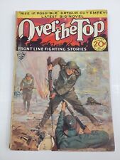 Over the Top Pulp Magazine August 1929 