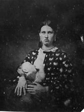 Photo. ca 1864. Woman Breastfeeding an Infant picture