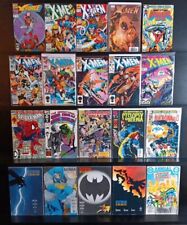 Low Grade X-Men Key Lot Uncanny 201, 212, X-Men 4, 185 Batman Dark Knight  G/VG picture