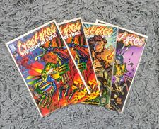 Lot of 4 Harris Comics Cyberfrog/ Reservoir Frog 1996 Comic Books picture