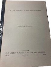 The Civil War Diary of John Wilson Phillips Robert G Athearn virginia mag.  Drw3 picture