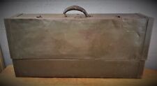 Rare 1920s Kennedy Kits Carpenters Tool Chest Box Case Antique Vintage 2 Drawer picture