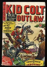 Kid Colt Outlaw #9 GD/VG 3.0 The Man From Nowhere Joe Maneely Cover Marvel picture