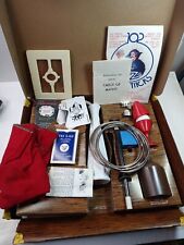 Vintage S.S.  Adams Magic Chest Of Magic Trick Box Set & Other Accessories picture