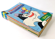 Lot Of 18 Whitman Comics Tweety Sylvester Bugs Daffy Porky Road Runner 1970s picture