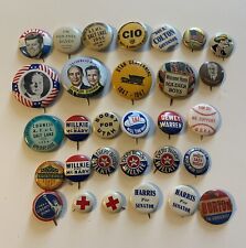 political buttons - historical memorabilia picture