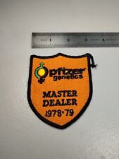 Pfizer Genetics Master Dealer 1978-79 Patch VG+ (A2) picture