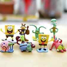 8pc SpongeBob & Patrick Action Figure Set, Kids Collection Model Small Toys picture