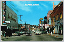 Vintage Postcard - Obregon Avenue - Nogales - Sonora - Mexico picture