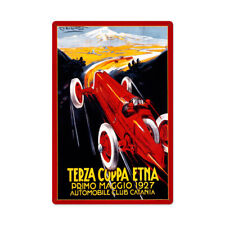 Vintage Style Metal Sign Terza Coppa  16 x 24 picture
