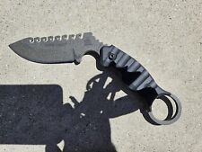 TOPS 10/27 knife Karambit  G10 Scales Traction Coated Beige  picture