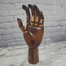 Vintage Articulated Wood Right Hand for Drawing or Display 10