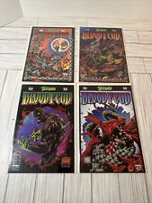 SPAWN BLOOD FEUD #1-4 COMPLETE SERIES SET 1 2 3 4 IMAGE COMICS 1995 picture