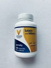 The Vitamin Shoppe ~ Lutein w/ Bilberry ~ 120 Capsules picture