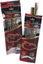 King Palm | King | Rich Chocolate | Palm Leaf Rolls | 2 Packs of 2 Each =4 Rolls picture