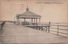 Postcard A Glimpse of Boardwalk Margate City NJ  picture