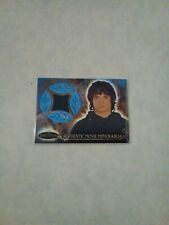 Topps Lord of the Rings Evolution Frodo Costume Card picture