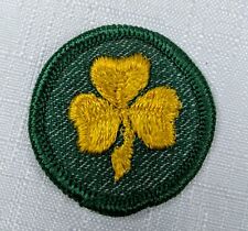 Girl Scout Merit Badge Yellow Clover circa early 1960's picture