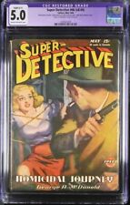 Super-Detective 1946 May, #46. CGC 5.0  Bondage cover    Pulp picture