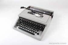 Olivetti Lettera 31 Dora Gray Typewriter, Vintage, Manual Portable, picture