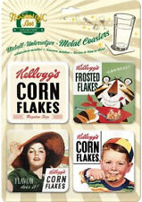 Nostalgic Art Kelloggs Corn Flakes Coasters Set Of 4 picture