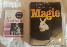 2 Magic German Books DAS ZAUBERBUCH & HANDBUCH DER MAGIE picture