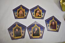 UNIVERSAL HARRY POTTER CHOCOLATE FROG TIN 5 CARD HOLOGRAPHIC SET picture