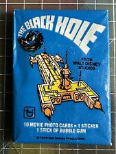 Topps: (1X) The BLACK HOLE Trading Card Wax Pack - 1979 Disney - Look picture