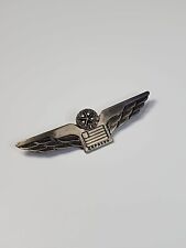 U.S. Airways Express Pilot's Wings Badge Pin Star & Laurel Wreath Vintage picture