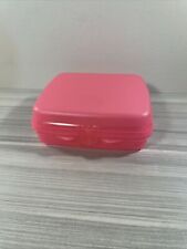New Tupperware Pink Sandwich Keeper picture