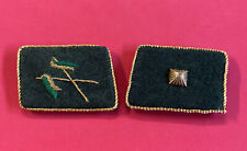 German Early Elite Cavalry Group WW2 WWII collar tabs patches w RZM tag picture