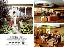 Grand Forks, ND North Dakota RAMADA INN Hotel~Restaurant~Conference 4X6 Postcard picture