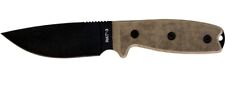 Ontario OKC RAT-3 Fixed Knife Coated 1095 Steel Full Tang 4 Blade Micarta Handle picture