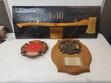 Vintage lot of FDNY collection engine co 52. Ladder 40 Named items  ret captain. picture