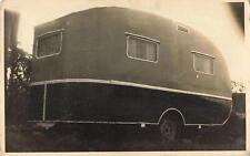 Vintage RPPC Streamline Trailer Camper Sleeper Real Photo Postcard Rare  picture