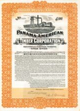 Panama-American Timber Corporation (Uncanceled) - Lumber Stocks & Bonds picture