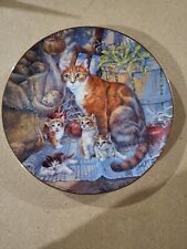 Collector Plate Surprise In The Cellar Cats 8