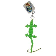 Vintage 1998 Westrim Crafts  Baby Bead Buddies Ricky the Gecko Keychain NOS picture