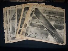 1910-1911 THE BOSTON HERALD SUNDAY PICTORIAL SECTIONS LOT OF 15 - UP 85 picture