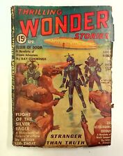 Thrilling Wonder Stories Pulp Apr 1937 Vol. 9 #2 GD Low Grade picture